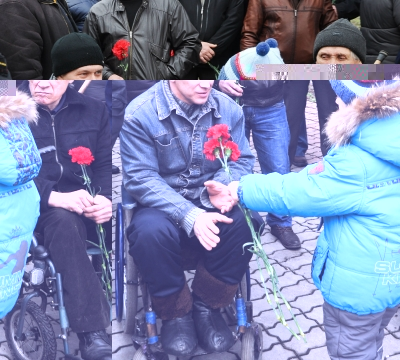 Фотоотчет: митинг &quot;Афганистан болит в моей душе&quot; в пгт Михайловка